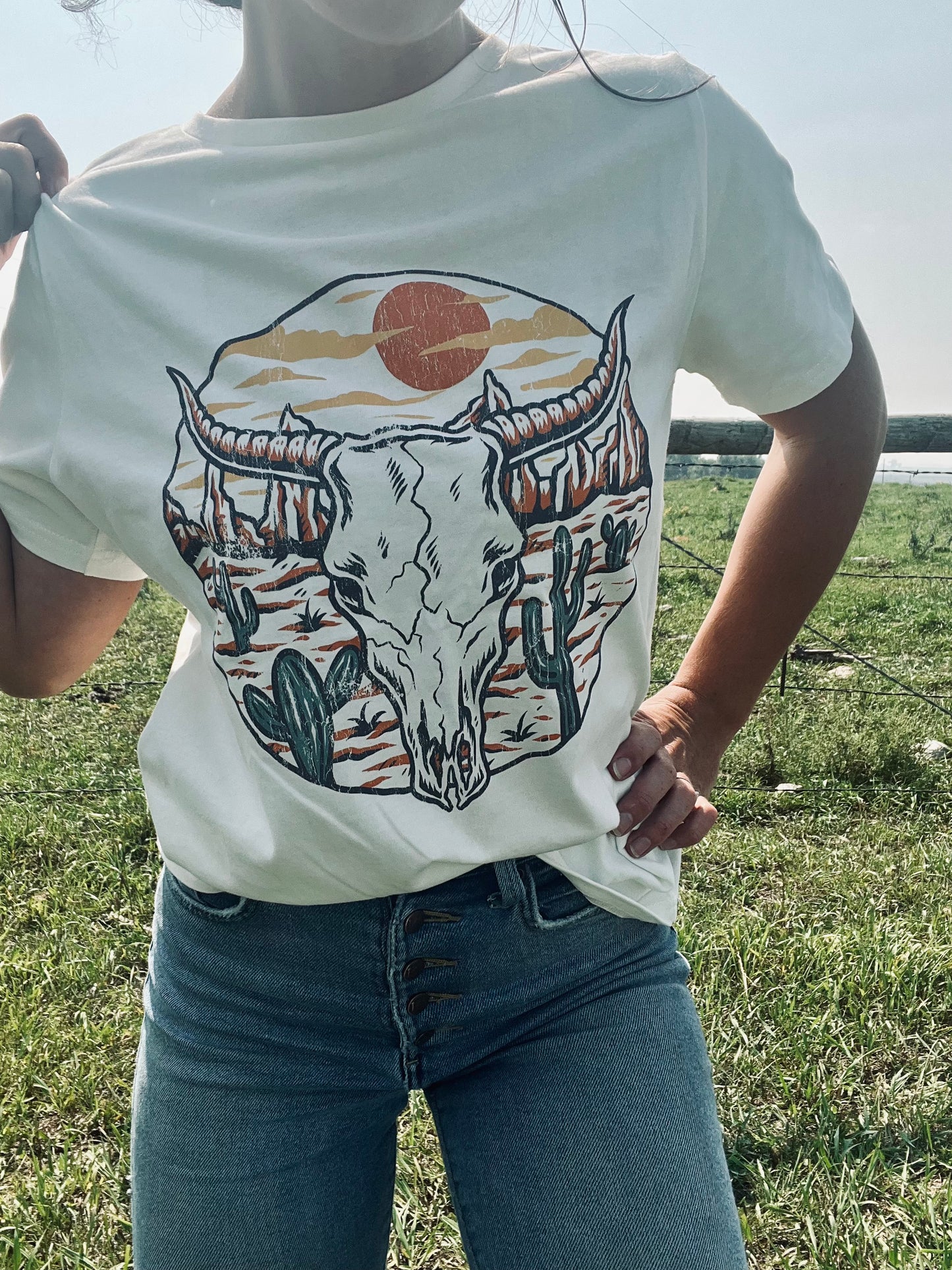 Desert Sunset Graphic Tee