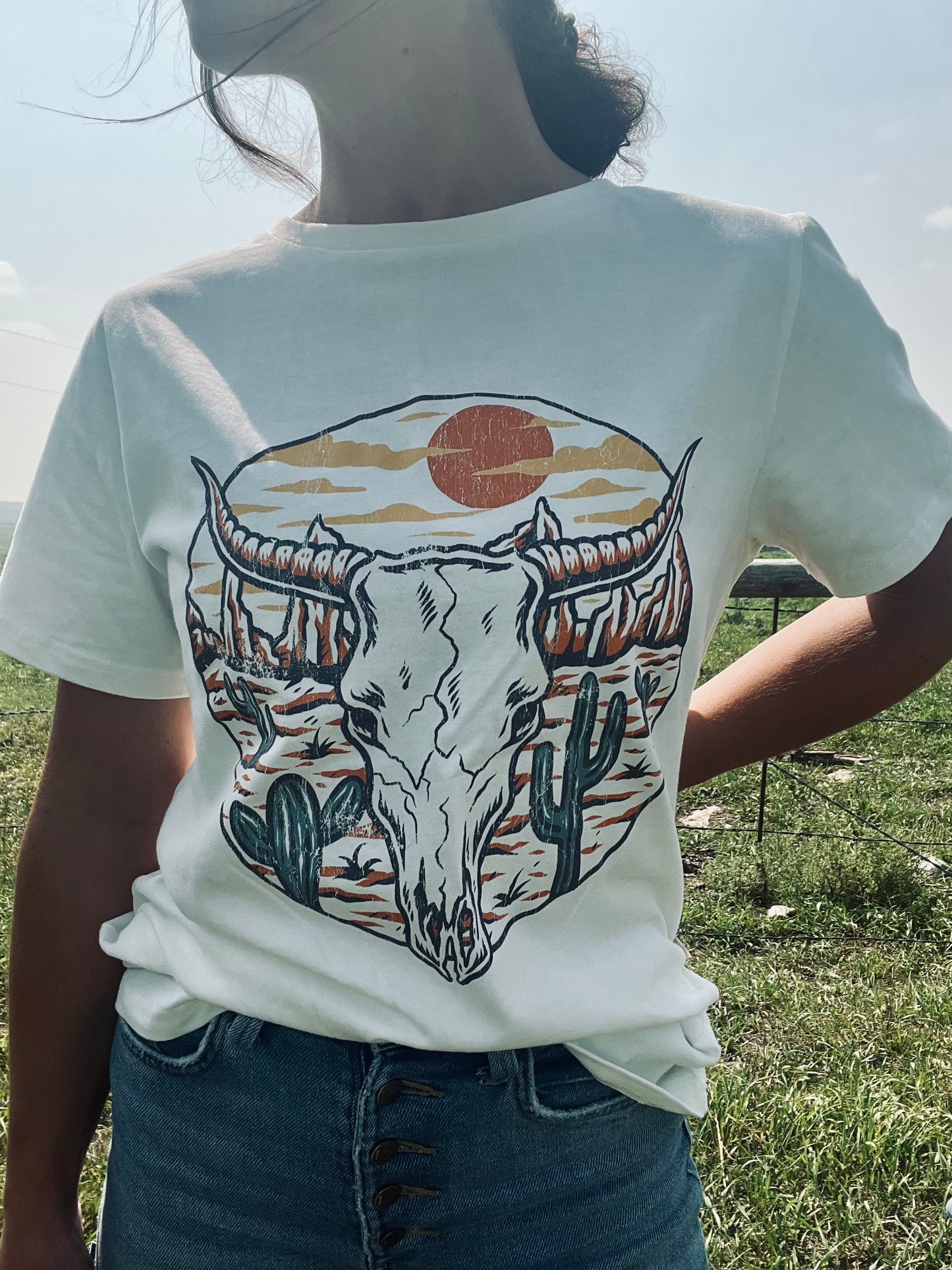 Desert Sunset Graphic Tee