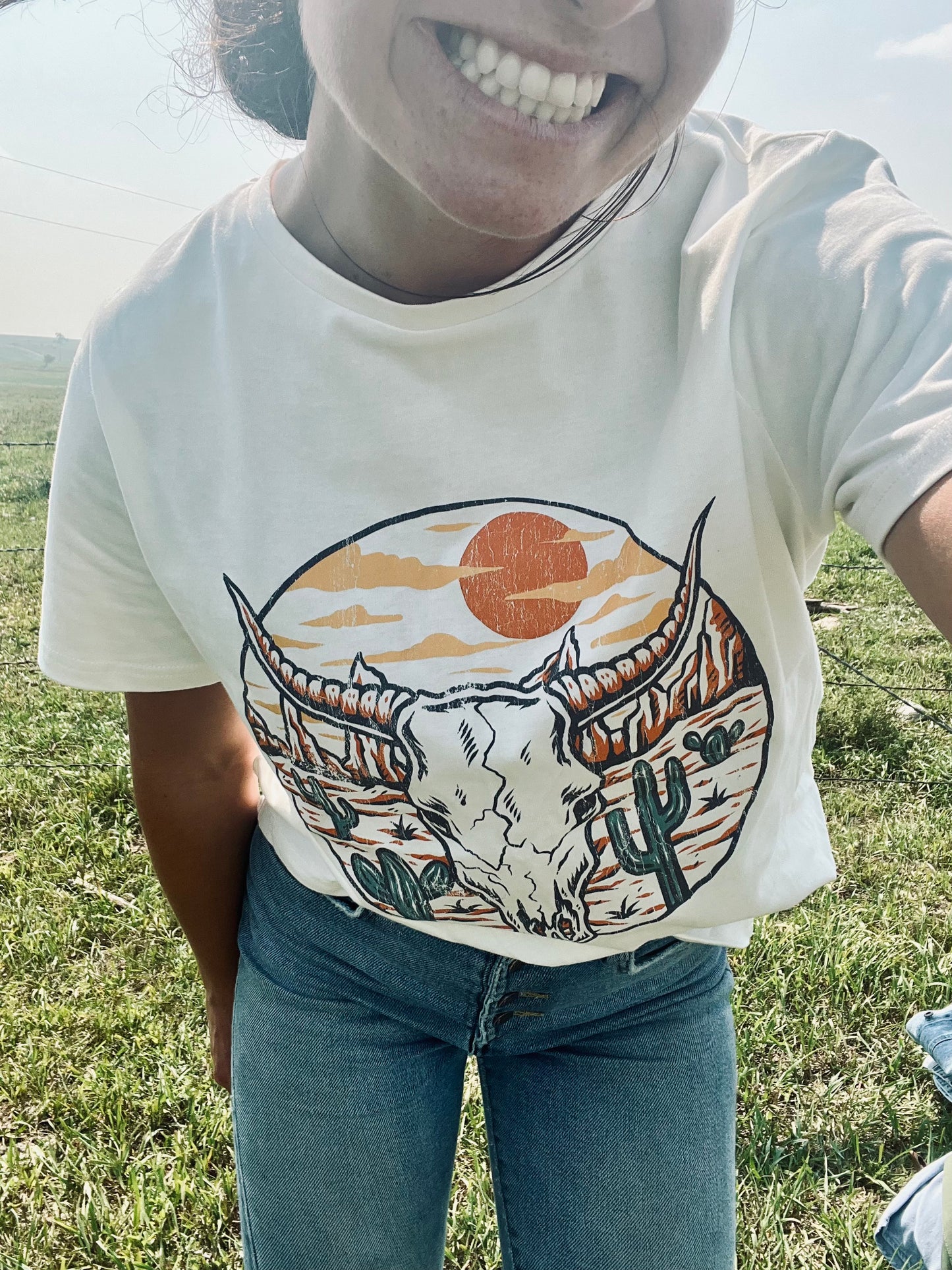 Desert Sunset Graphic Tee