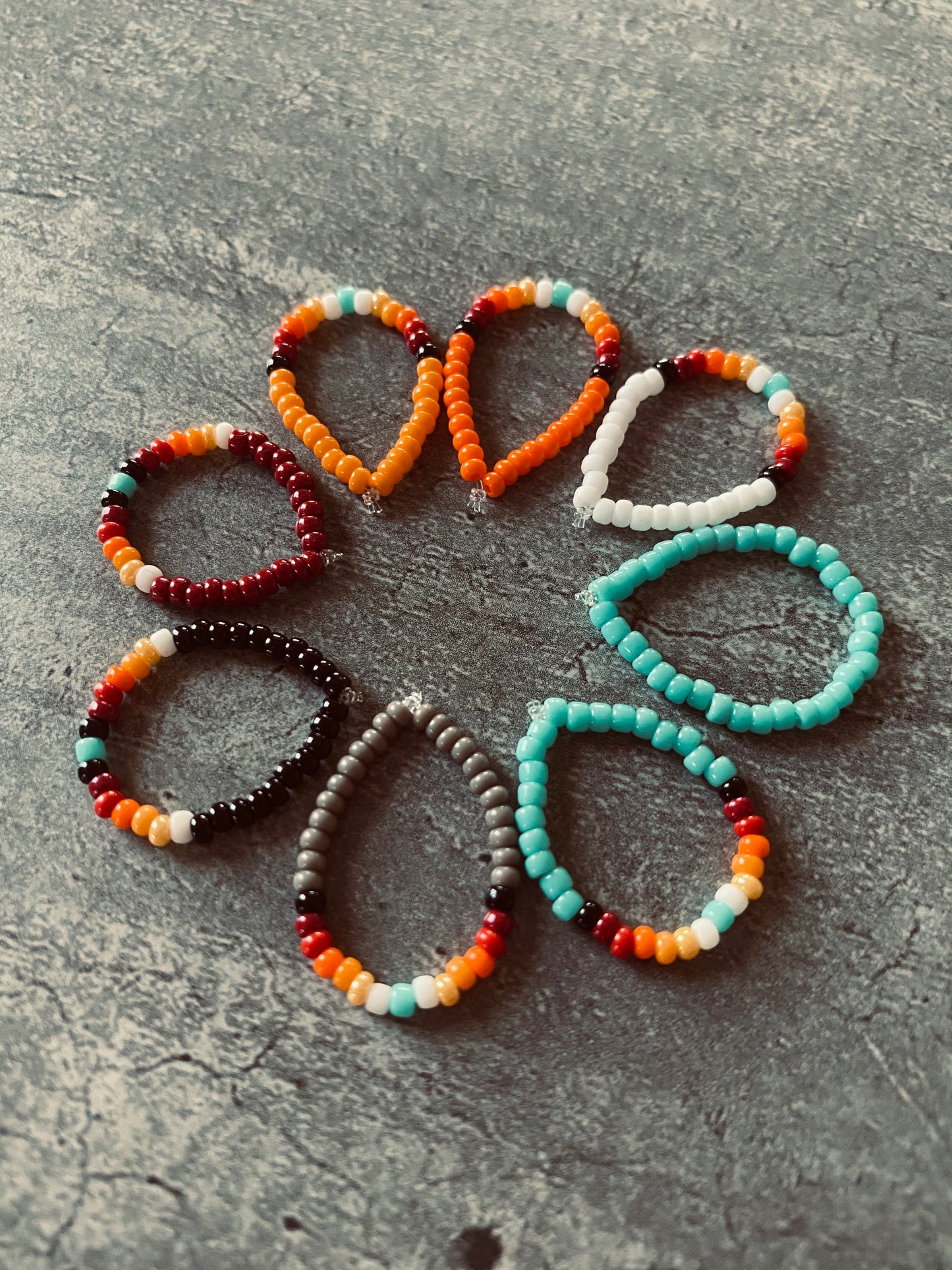 Beaded Stacker Rings